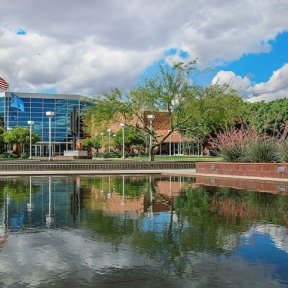 Glendale Campus Outside Saguaro Hall