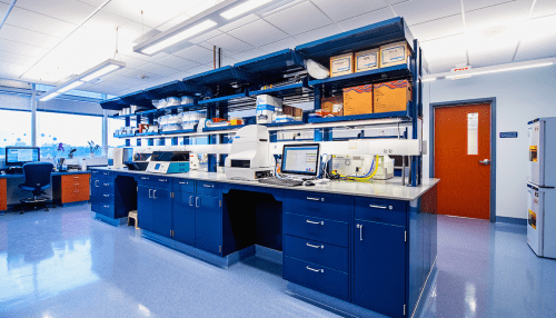 IL Core Research Facility with analyzer and other instrumentation.